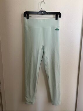 Lacoste x Bandier Mint Green Leggings 🐊